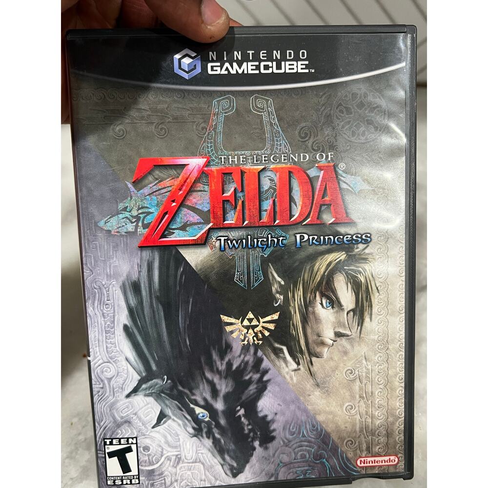Zelda Twilight Princess Nintendo GameCube CIB Complete Authentic